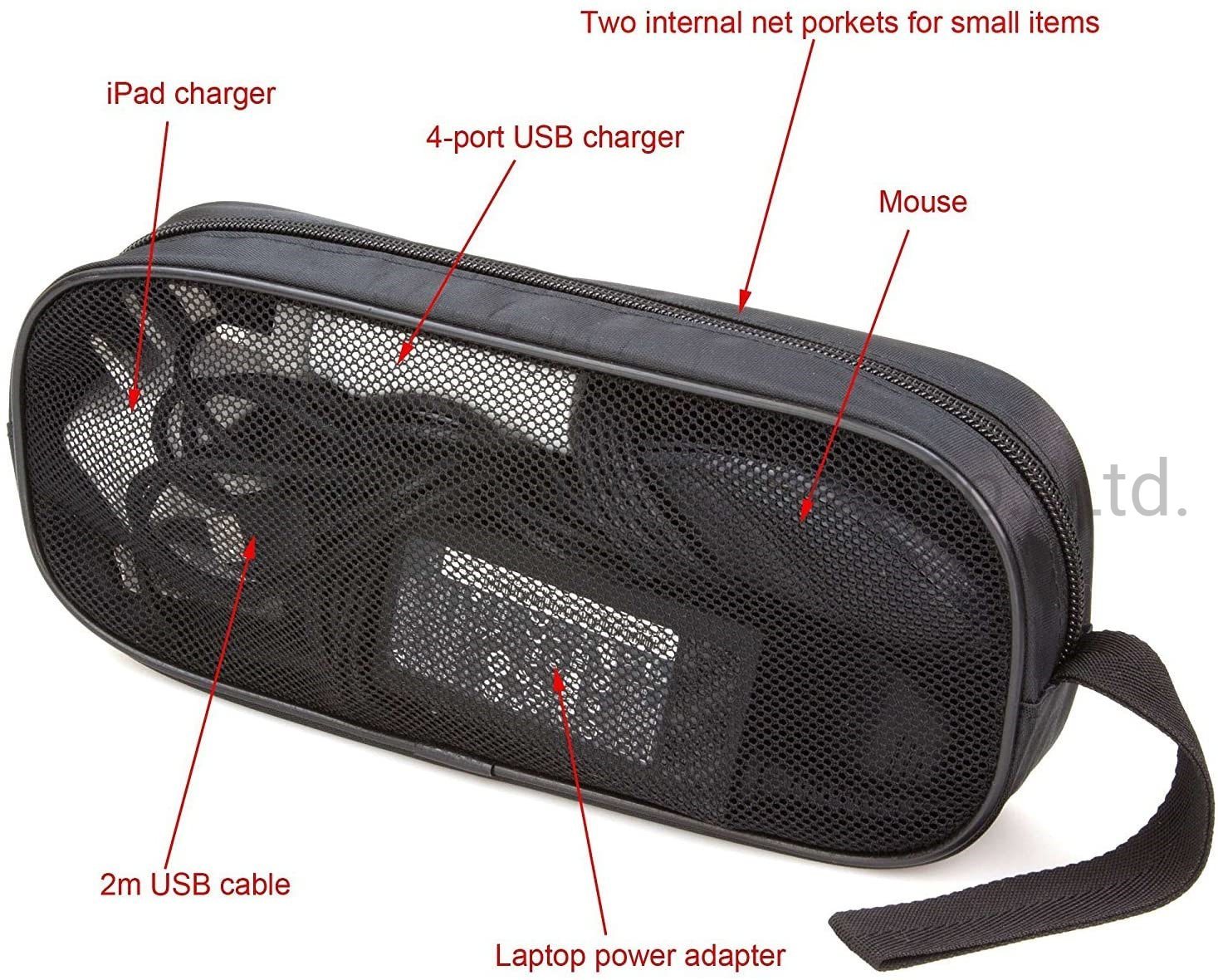 Electronics Accessories Travel Organizer/Carry Case Tool Bag